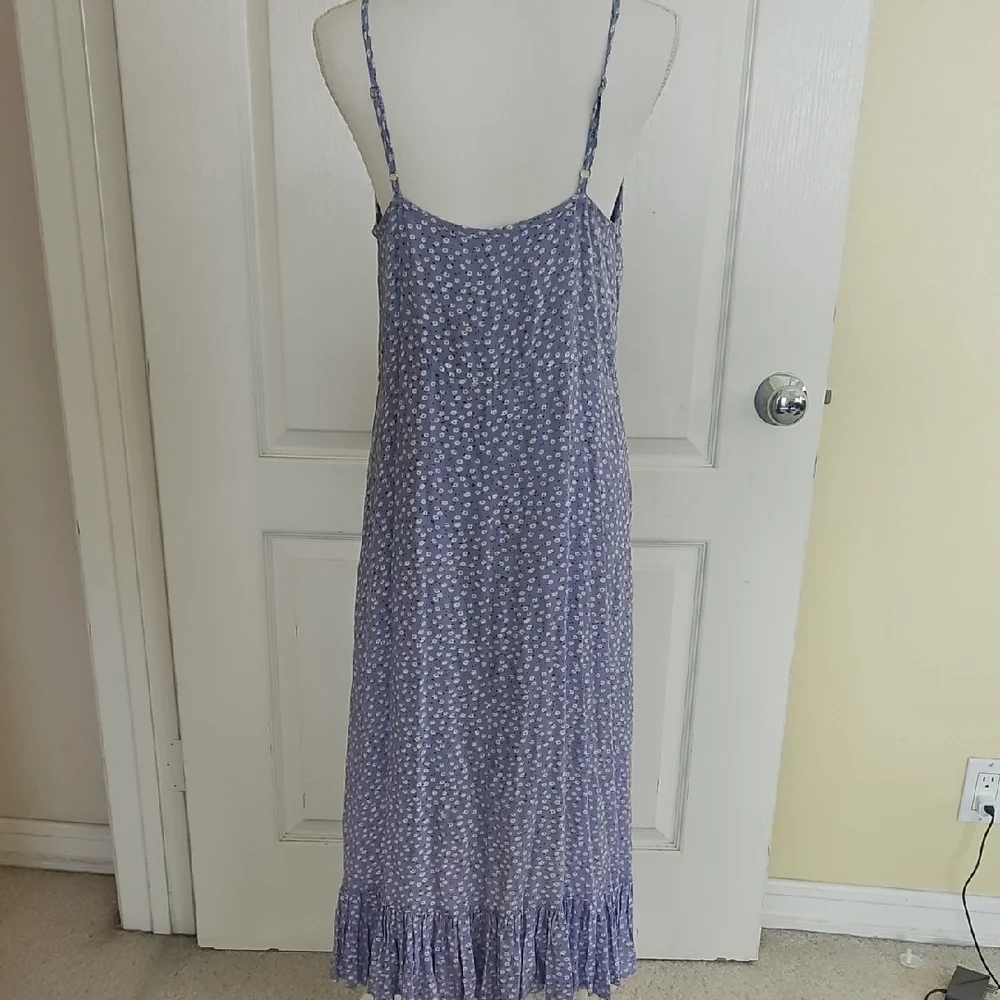 Rails Fridal Sky Blue Daisies Floral Print Midi Dress - Picture 5 of 9